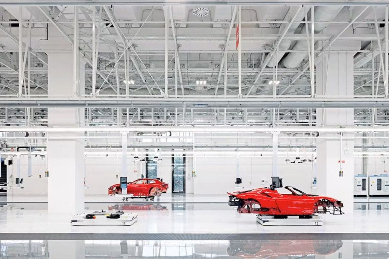 ferrari in produzione