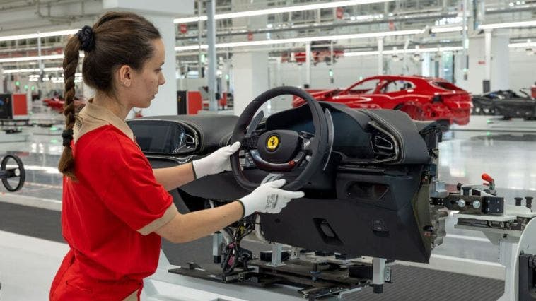 ferrari in produzione