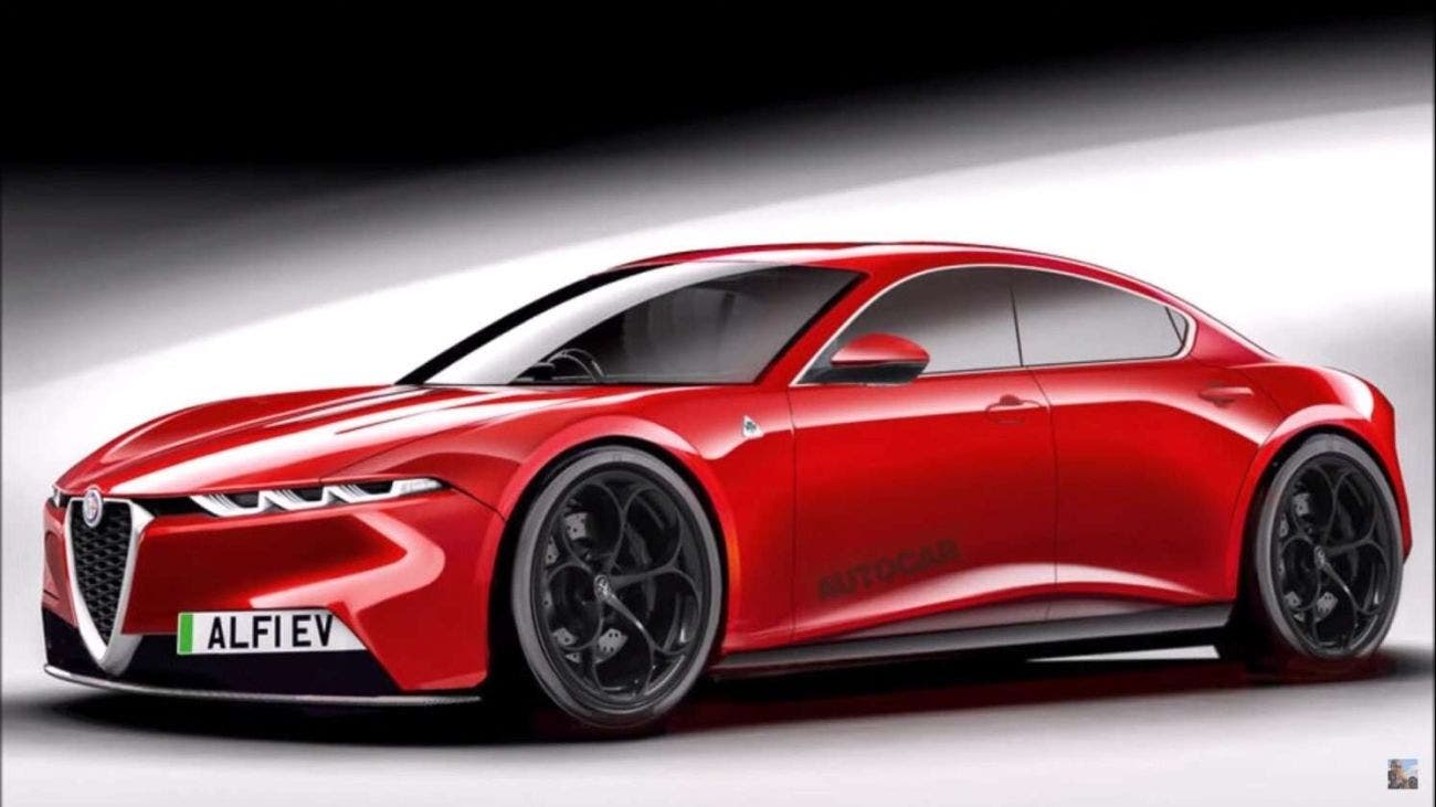 alfa romeo giulia progetto grafico