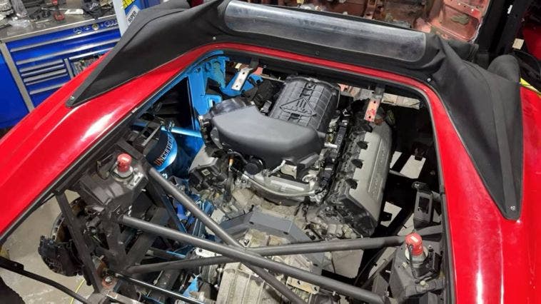 Ferrari F355 Spider engine Ford