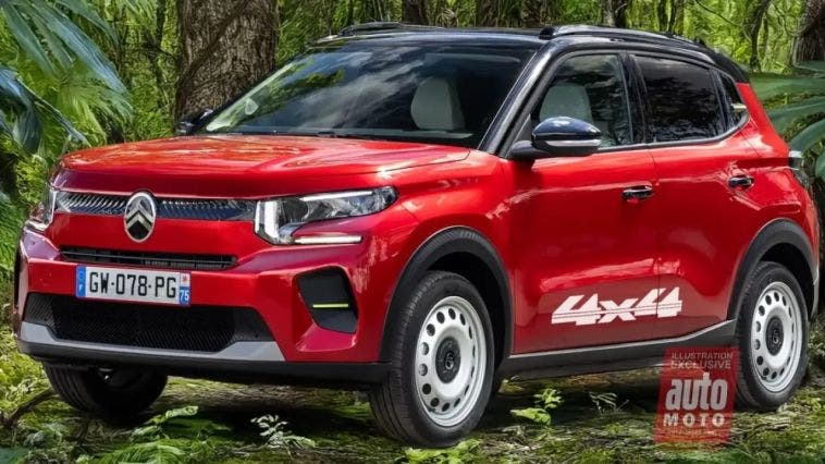 Citroen C3 4X4: sarà questo il suo design? - ClubAlfa.it