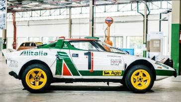 Quattro leggende Lancia dell'Heritage Hub protagoniste al Rally Racing Meeting 2025