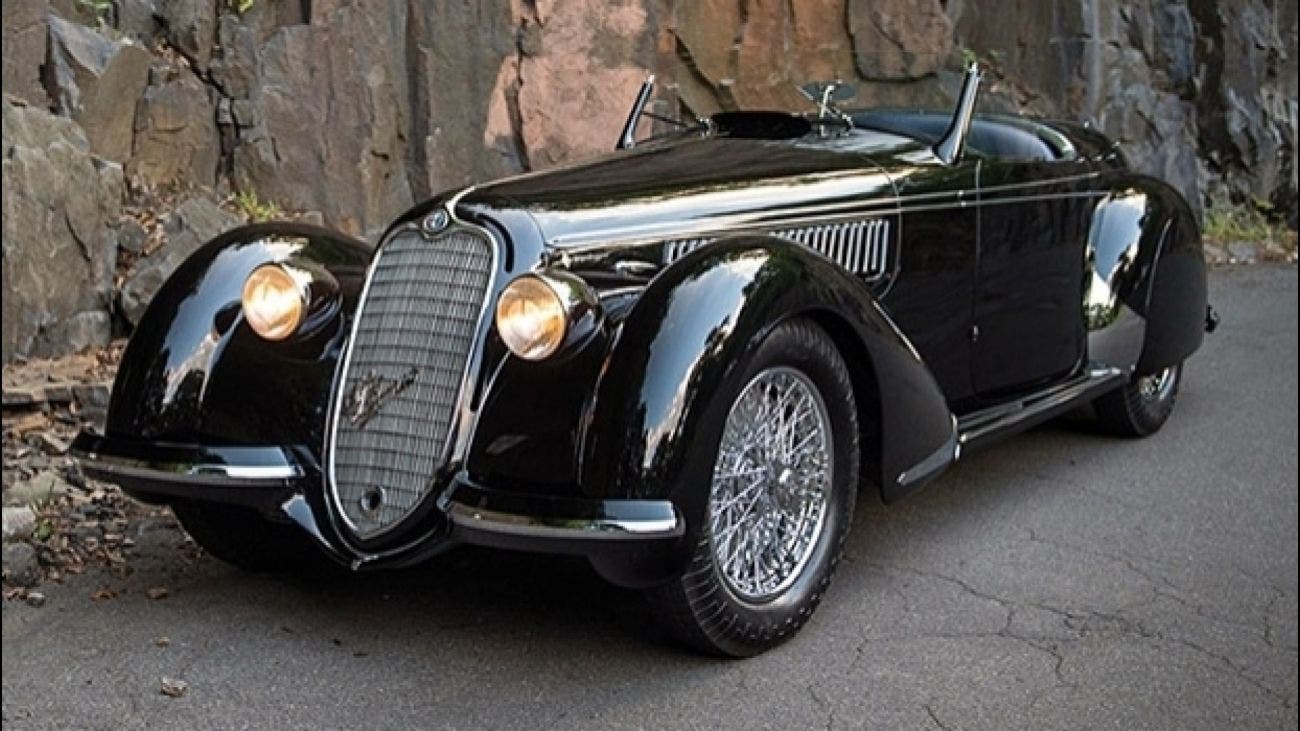 Alfa Romeo 8C 2900B Lungo Spider Touring