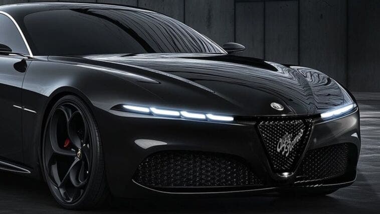 alfa romeo ammiraglia - rendering ale masera