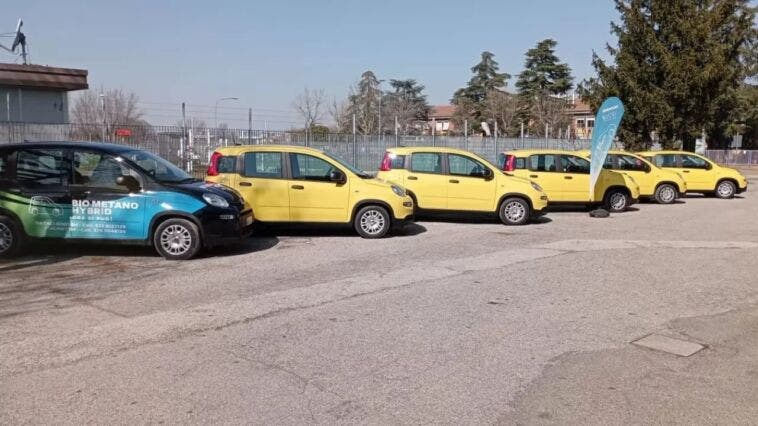 Fiat Panda Hybrid a biometano