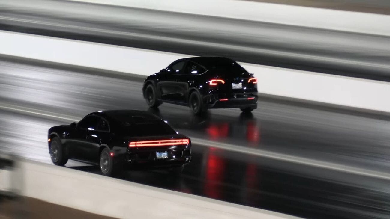 dodge charger daytona VS tesla model y