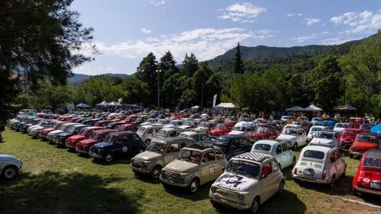 garlenda, raduno fiat 500